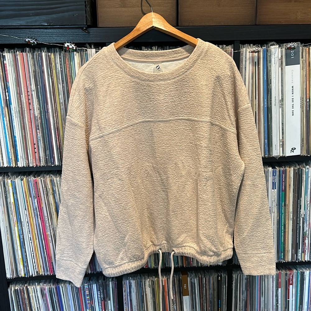 Lou and Grey LOFT Cozy Collection Terry Top Size Large